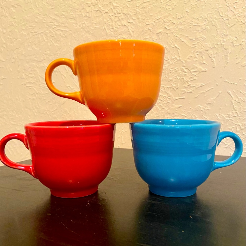 Fiestaware Teacups